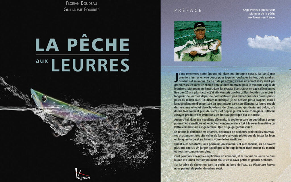 Book "Lure Fishing" with Ange Porteux's preface