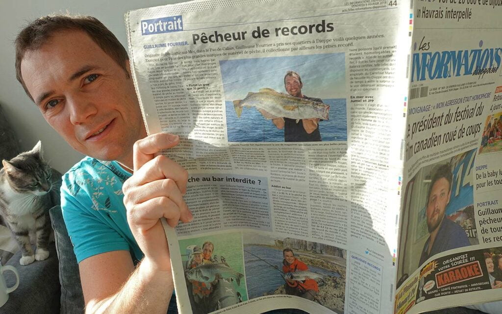 Interview with Guillaume Fourrier in Les Informations Dieppoises, a local Dieppe newspaper
