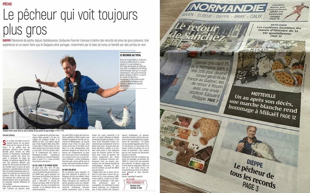 Interview with Guillaume, new premium fishing guide in Dieppe