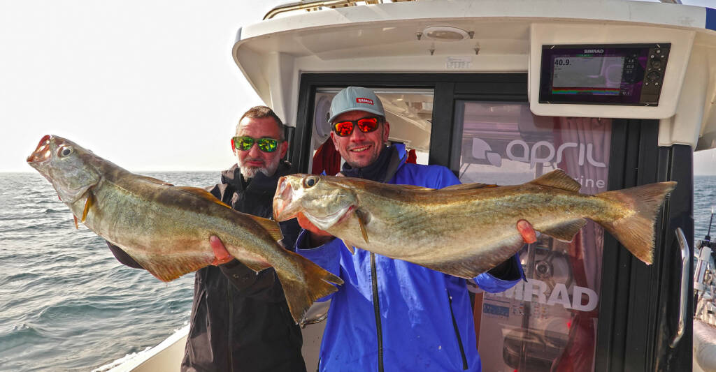 Fishing in Normandy for big pollocks with Guillaume Fourrier