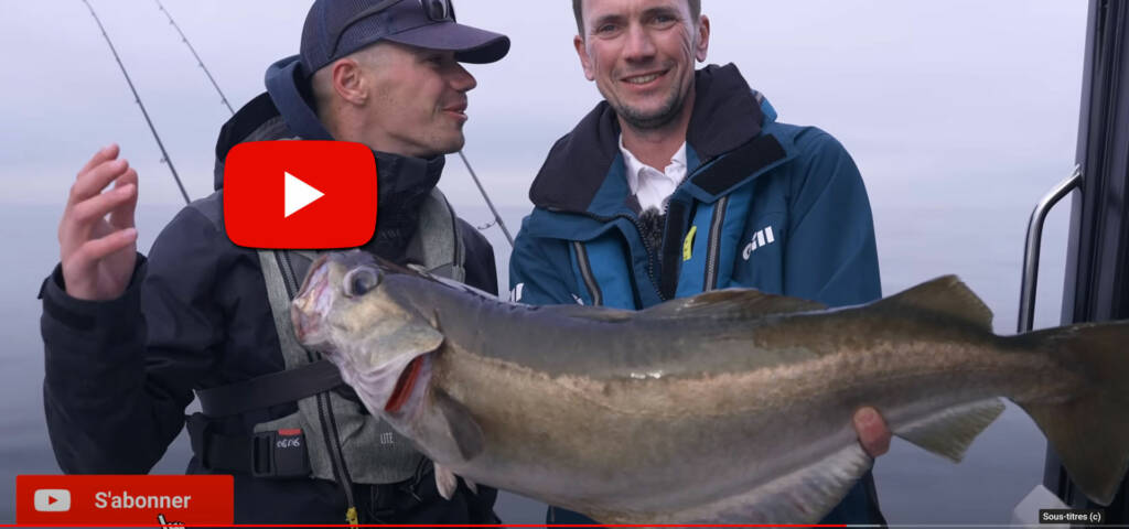 Big Pollock caught with the French Youtuber Bar D'écume