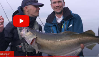 Big Pollock caught with the French Youtuber Bar D'écume