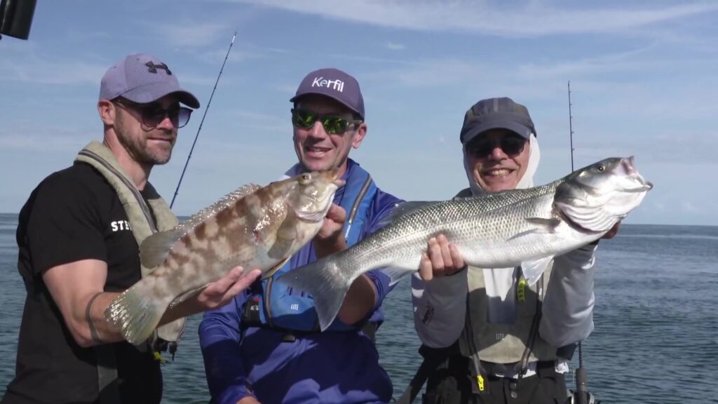 Guillaume’s clients land fish after fish thanks to the technical guidance provided by their guide